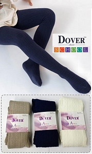 Колготки фактурной вязки для девочки DOVER