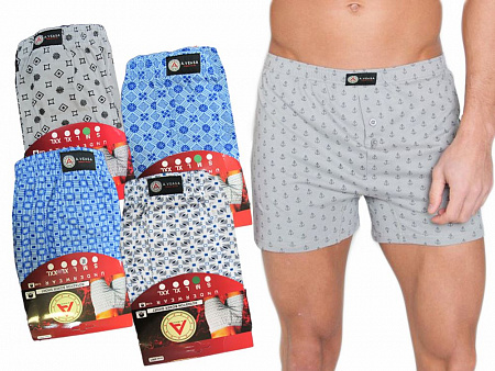 Мужские трусы шорты трикотажные  A.VEASA