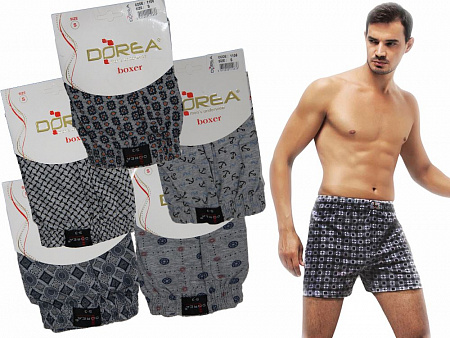 Мужские трусы шорты трикотажные  DOREA
